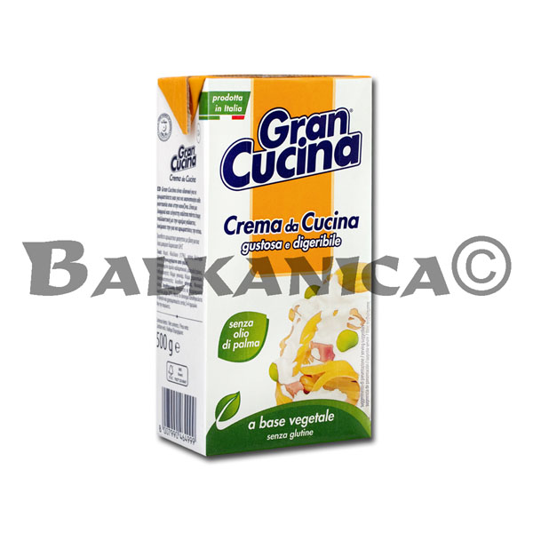 500 ML CREMA PARA COCINAR GRAN CUCINA HULALA 500 ML CREMA PARA COCINAR GRAN CUCINA HULALA