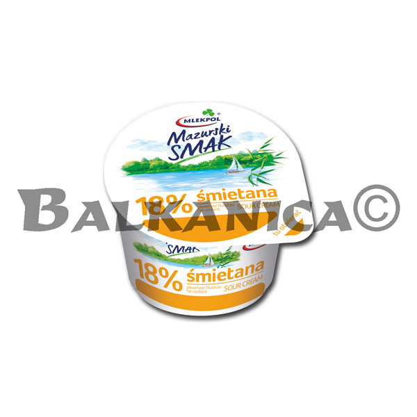 200 Г СМЕТАНА МАЗУРСКИЙ СМАК 18% МЛЕКПОЛ
