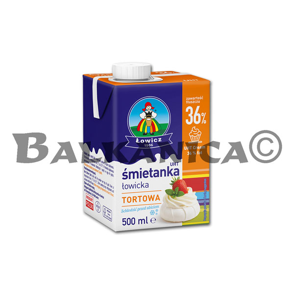 500 ML NATA PARA MONTAR UHT 36% LOWICZ 1906