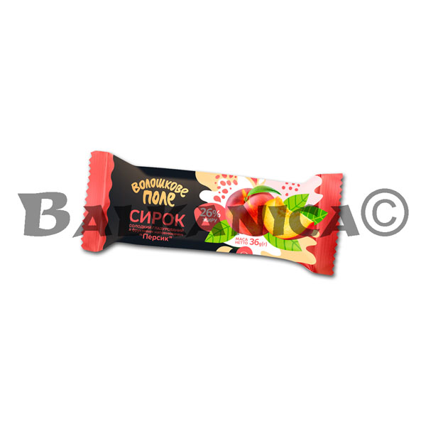 36 G REQUESON GLASEADO MELOCOTON 26% VOLOSHKOVE POLE