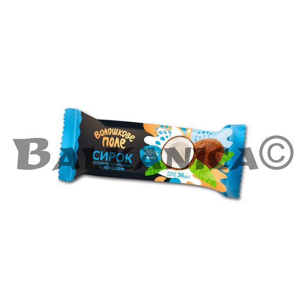 36 G REQUESON GLASEADO COCO 26% VOLOSHKOVE POLE