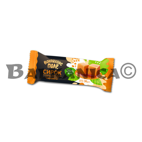 36 G REQUESON GLASEADO CARAMELO 26% VOLOSHKOVE POLE