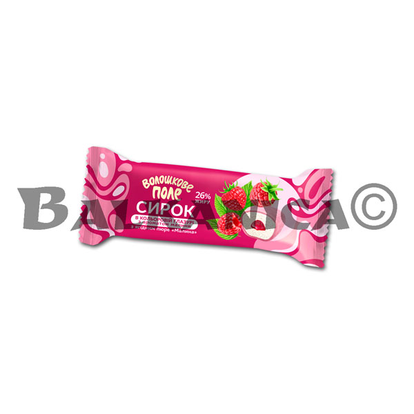 36 G REQUESON GLASEADO DE COLOR Y FRAMBUESA 26% VOLOSHKOVE POLE
