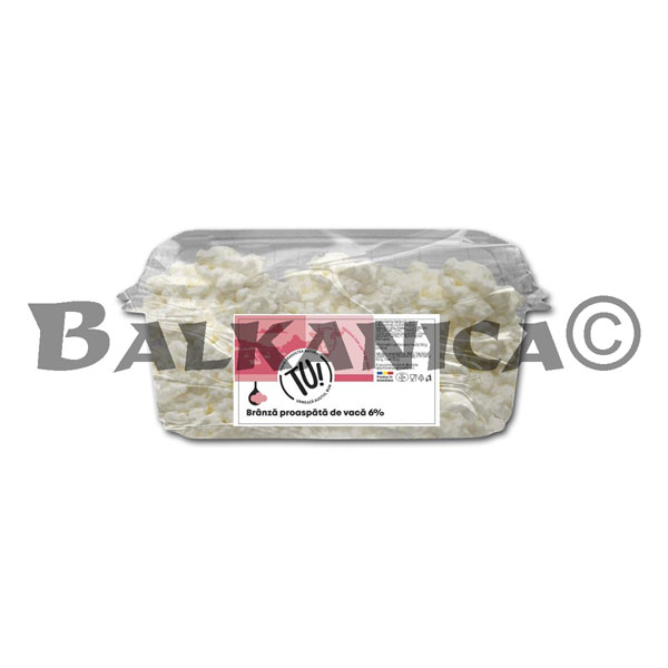 500 G QUESO FRESCO DE VACA 6% TU! 500 G QUESO FRESCO DE VACA 6% TU!