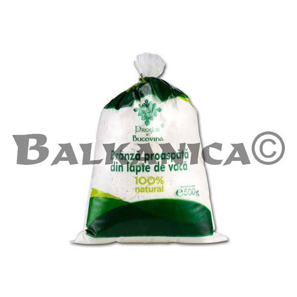 500 G QUESO FRESCO DE LECHE DE VACA 100% PRODUCIDO EN BUCOVINA