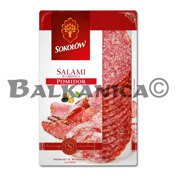 100 G SALAMI CON TOMATE SOKOLOW 100 G SALAMI CON TOMATE SOKOLOW