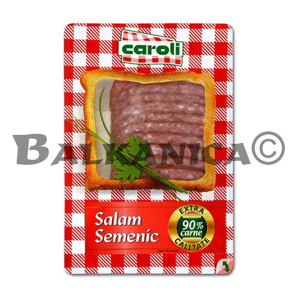 100 G SALAMI SEMENIC EXTRA LONCHAS CAROLI 100 G SALAMI SEMENIC EXTRA LONCHAS CAROLI