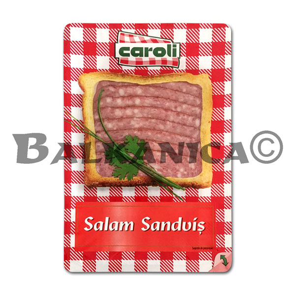 100 G SALAMI SANDWICH LONCHAS CAROLI 100 G SALAMI SANDWICH LONCHAS CAROLI