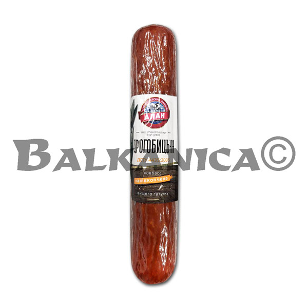 350 Г КОЛБАСА ПОЛУКОПЧЕНАЯ ДРОГОБИЦКАЯ АЛАН