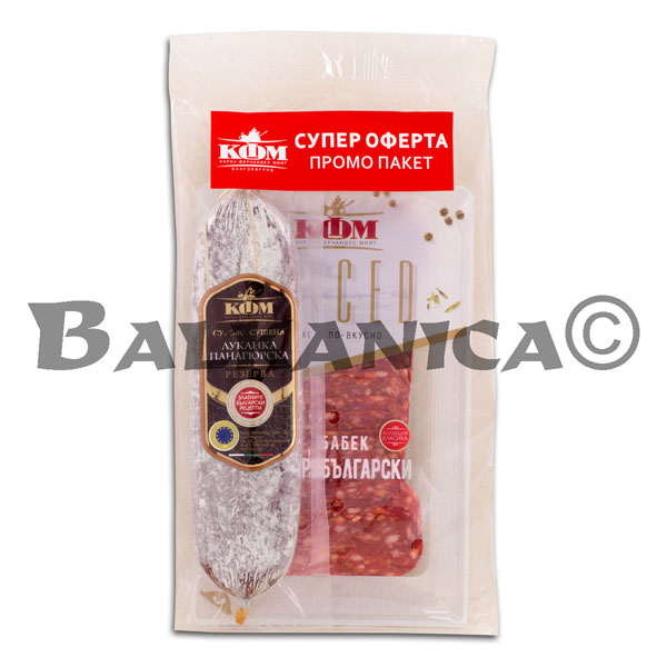 PROMO PAQUETE (170 GR LUKANKA PANAGYURSKA + 80 GR BABEK STAROBALGARSKI) KFM PROMO PAQUETE (170 GR LUKANKA PANAGYURSKA + 80 GR BABEK STAROBALGARSKI) KFM