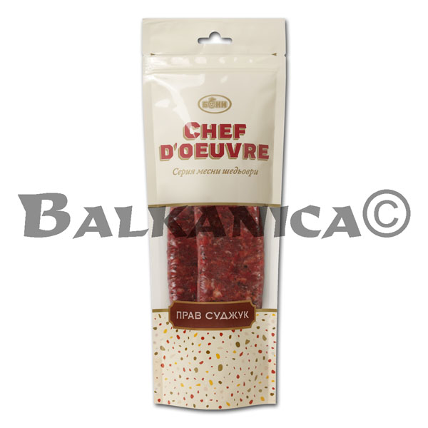 200 G EMBUTIDO SUDJUK RECTO CHEF D'OEUVRE BONI 200 G EMBUTIDO SUDJUK RECTO CHEF D'OEUVRE BONI