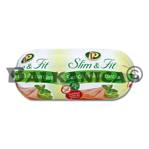 350 GR JAMON COCIDO FINO DE PAVO SLIM&FIT PERUTNINA 350 GR JAMON COCIDO FINO DE PAVO SLIM&FIT PERUTNINA
