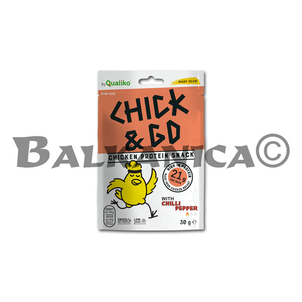 30 G DRIED CHICKEN SLICES CHILI CHICK&GO