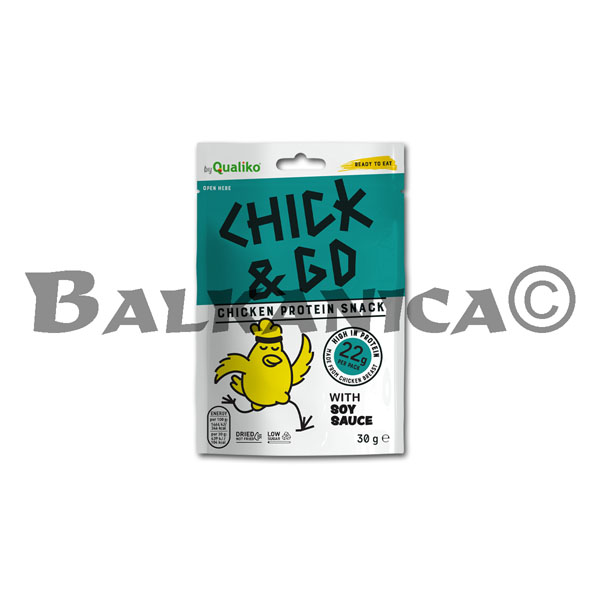 30 G DRIED CHICKEN SLICES SOY SAUCE CHICK&GO