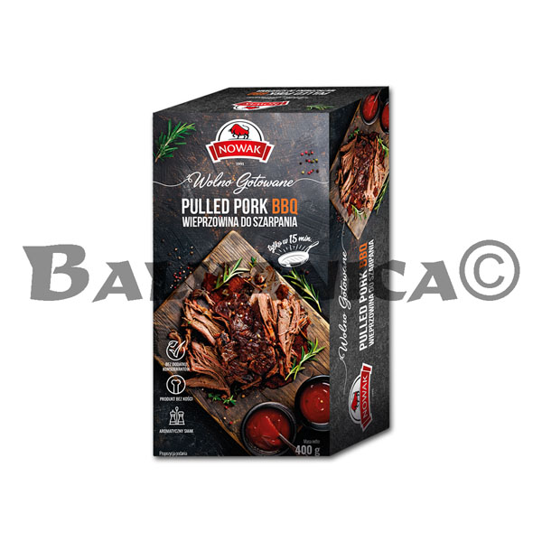 400 G PULLED PORK BBQ NOWAK