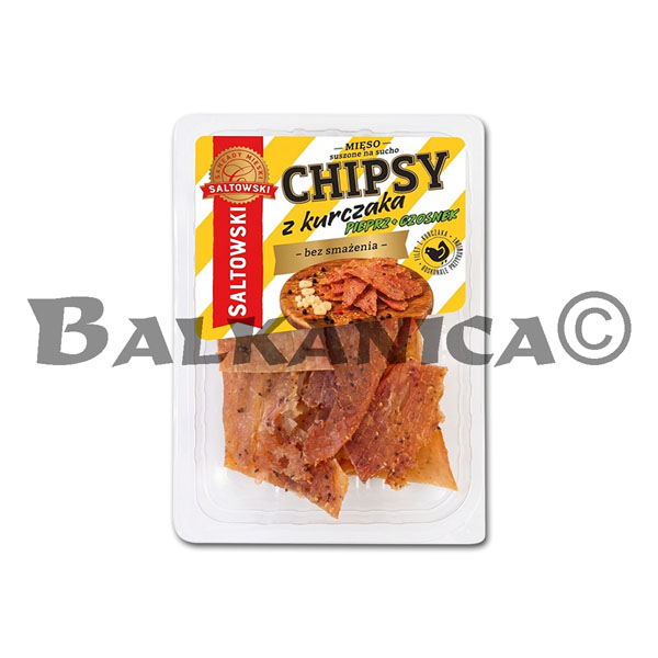 100 G CHIPS DE POLLO CON PIMIENTA Y AJO SALTIVSKYI MIASOKOMBINAT