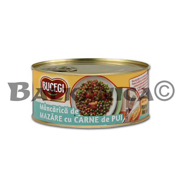 300 GR COMIDA DE GUISANTES CON CARNE DE POLLO BUCEGI 300 GR COMIDA DE GUISANTES CON CARNE DE POLLO BUCEGI