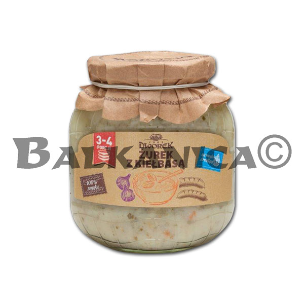 680 G SOPA AGRIA DE CENTENO ZUREK CON SALCHICHA DWOREK 680 G SOPA AGRIA DE CENTENO ZUREK CON SALCHICHA DWOREK