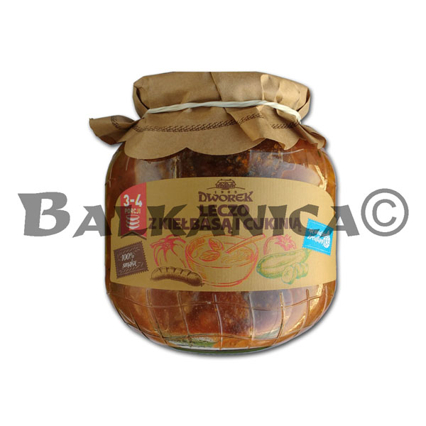680 G ESTOFADO DE VERDURAS CON SALCHICHAS Y CALABACIN DWOREK 680 G ESTOFADO DE VERDURAS CON SALCHICHAS Y CALABACIN DWOREK