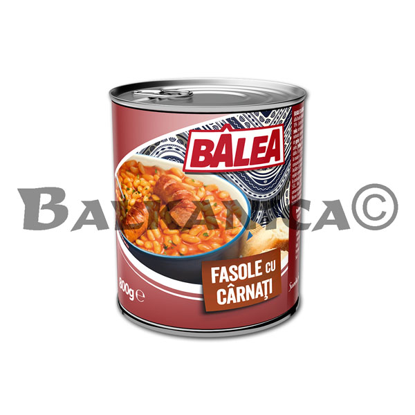 800 Г ФАСОЛЬ С СОСИСКОЙ БАЛЕА