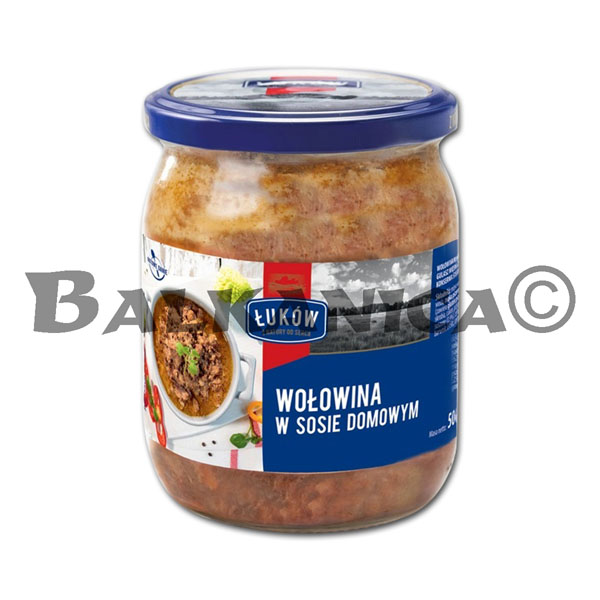 500 G CARNE DE TERNERA EN SALSA CASERA LUKOW 500 G CARNE DE TERNERA EN SALSA CASERA LUKOW