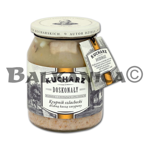 650 G KRUPNIK SOUP WITH BARLEY AND MEAT KUCHARZ DOSKONALY