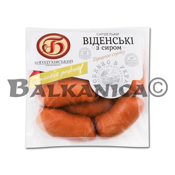 SALCHICHAS VIENESAS CON QUESO BOGODUHIVSKYI MIASOKOMBINAT SALCHICHAS VIENESAS CON QUESO BOGODUHIVSKYI MIASOKOMBINAT