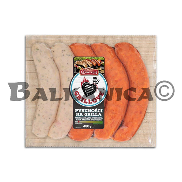 450 G SALCHICHAS SURTIDAS PARA PARILLA BALCERZAK 450 G SALCHICHAS SURTIDAS PARA PARILLA BALCERZAK
