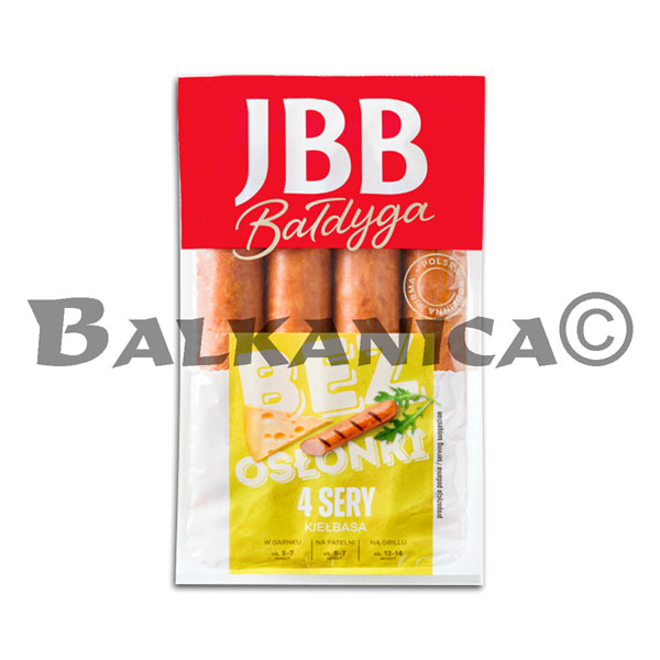 SALCHICHA CON 4 QUESOS SIN TRIPA JBB SALCHICHA CON 4 QUESOS SIN TRIPA JBB