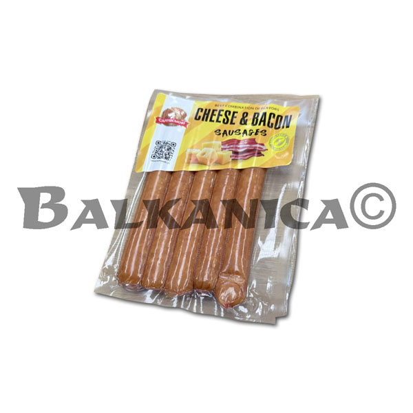 300 G SALCHICHAS QUESO Y BACON SALTIVSKYI MIASOKOMBINAT