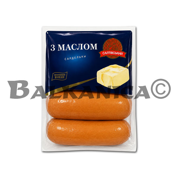 SAUSAGES WITH BUTTER SALTIVSKYI MIASOKOMBINAT