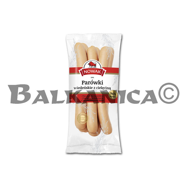 200 G SALCHICHAS CON TERNERA ESTILO VIENA NOWAK
