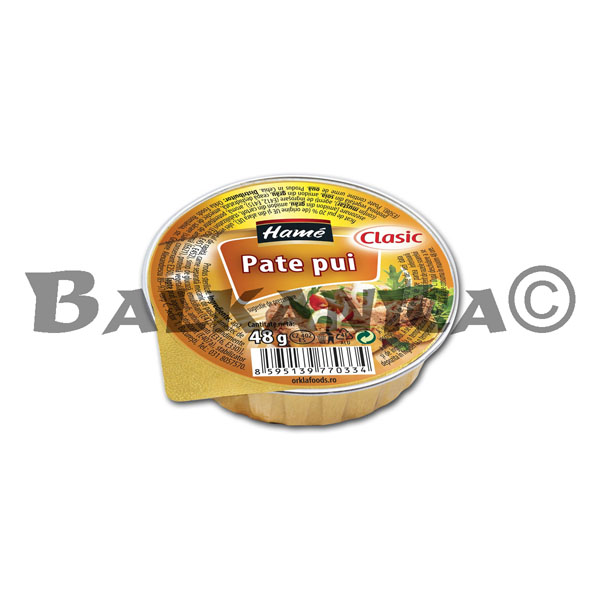 48 G TERRINE DE POULET HAME 48 G TERRINE DE POULET HAME