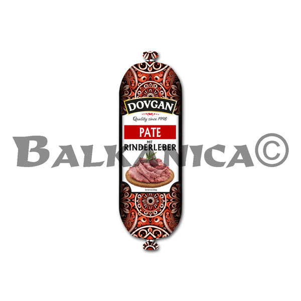200 Г ПАШТЕТ ИЗ ТЕЛЯЧЬЕЙ ПЕЧЕНИ ДОВГАН