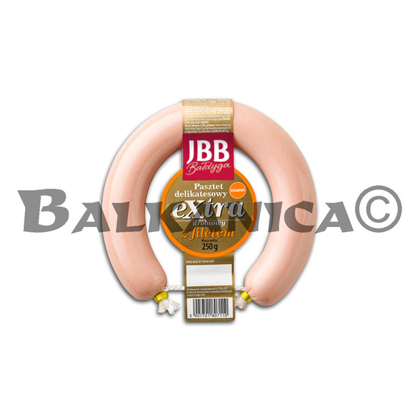250 G PATE DELICATESSEN EXTRA DE AVE CON PECHUGA DE POLLO JBB