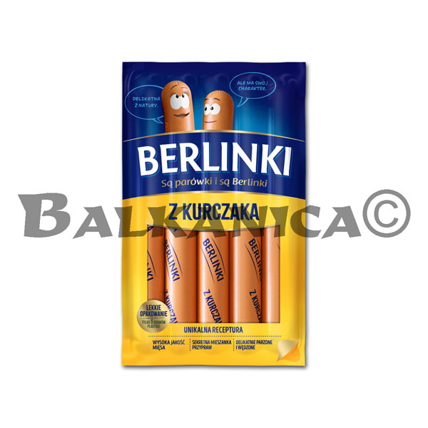 250 G SALCHICHAS DE POLLO BERLINKI 250 G SALCHICHAS DE POLLO BERLINKI