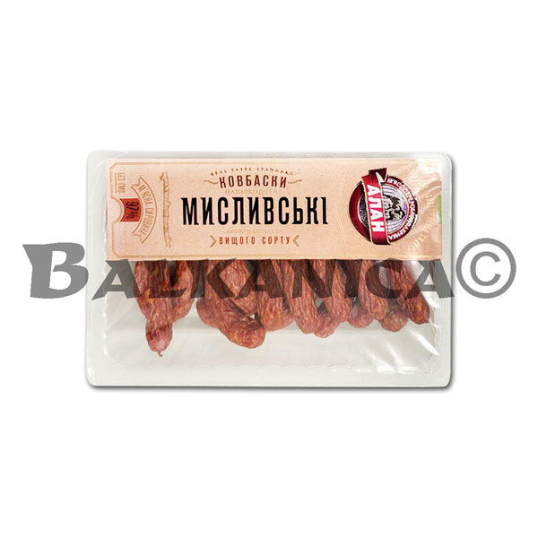 250 Г КОЛБАСА ВАРЕНО-КОПЧЕНАЯ МИСЛИВСКИ АЛАН