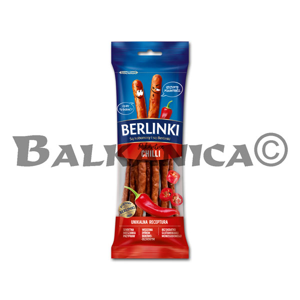 85 G KABANOS SAUSAGE WITH CHILLI BERLINKI
