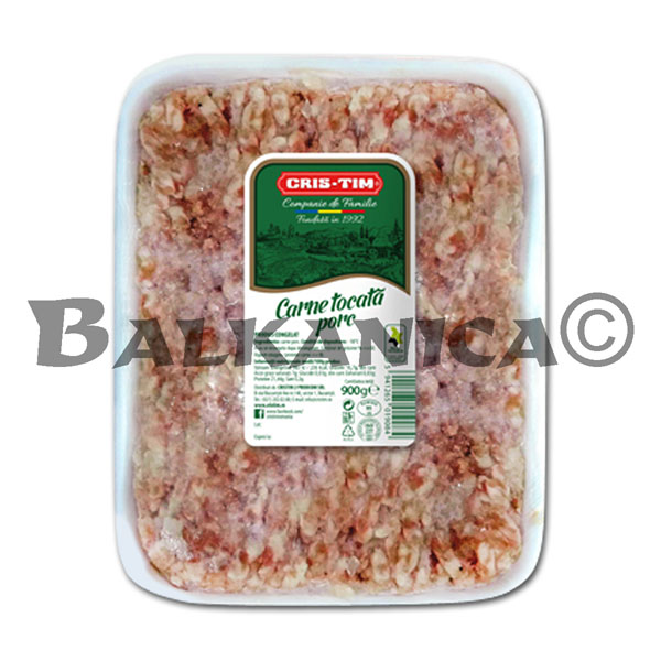 900 G VIANDE HACHEE DE PORC SURGELEE CRIS TIM