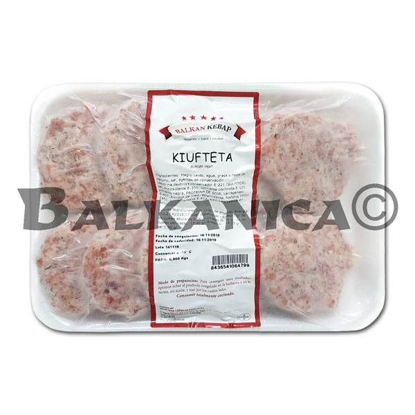 800 G PLJESKAVICE BALKAN KEBAP