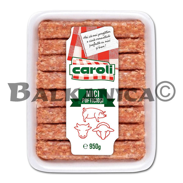 950 G LONGANIZA SIN TRIPA (MICI) POFTICIOSI OVEJA TERNERA CERDO CAROLI