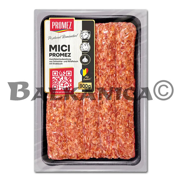 900 Г КОЛБАСКИ БЕЗ ОБОЛОЧКИ (МИЧИ) СВИНИНА ГОВЯДИНА ПРОМЕЗ