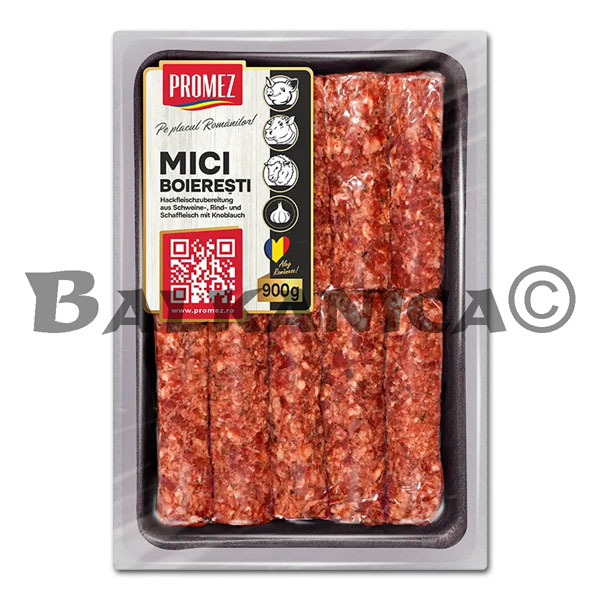 900 Г КОЛБАСКИ БЕЗ ОБОЛОЧКИ (МИЧИ) БОИЕРЕШТИ СВИНЫЕ ТЕЛЯЧЬИ ОВЕЧЬИ ПРОМЕЗ