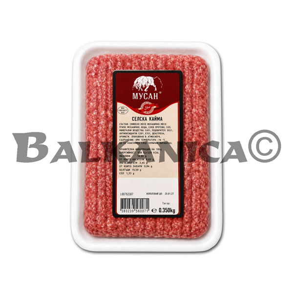 350 G CARNE PICADA CAMPESINA MUSAN