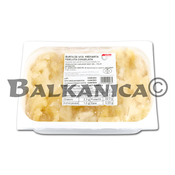 1 KG CALLOS DE TERNERA FILETEADOS TAVITA