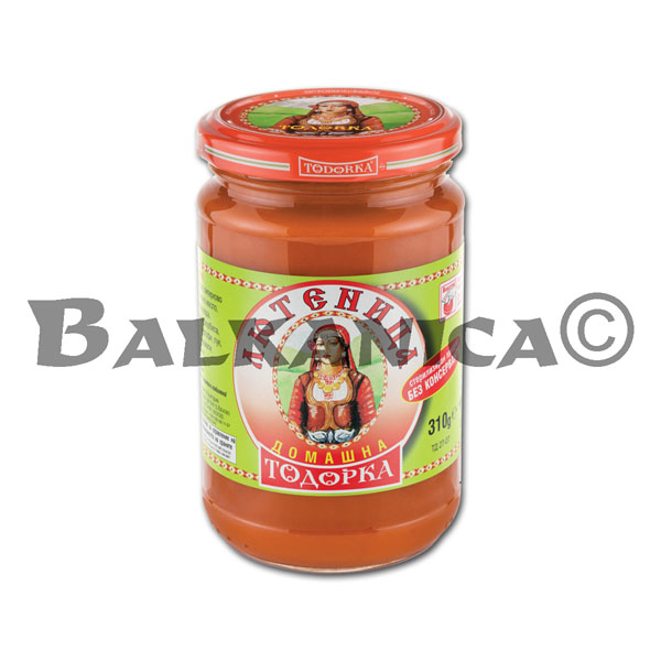 310 G SALSA LYUTENITSA CASERA TODORKA 310 G SALSA LYUTENITSA CASERA TODORKA