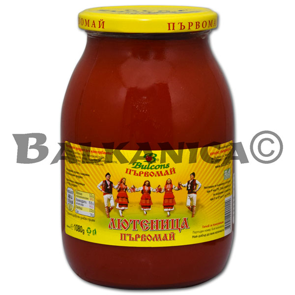 1.08 KG SALSA LYUTENITSA PARVOMAY 1.08 KG SALSA LYUTENITSA PARVOMAY