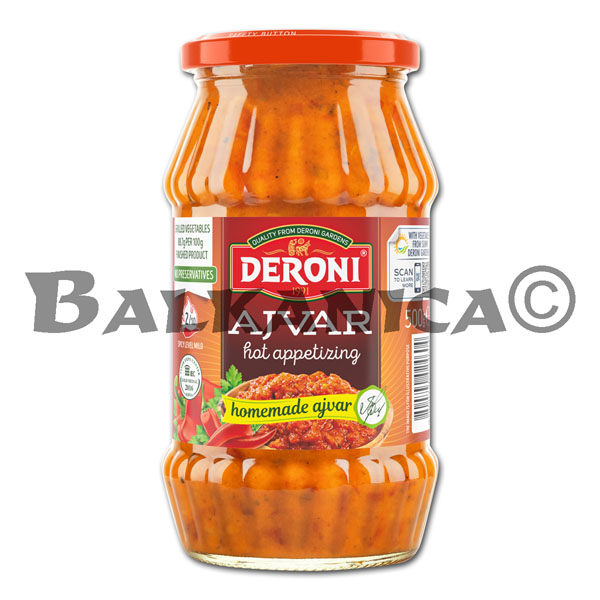 500 G SALSA AYVAR CASERA PICANTE DERONI