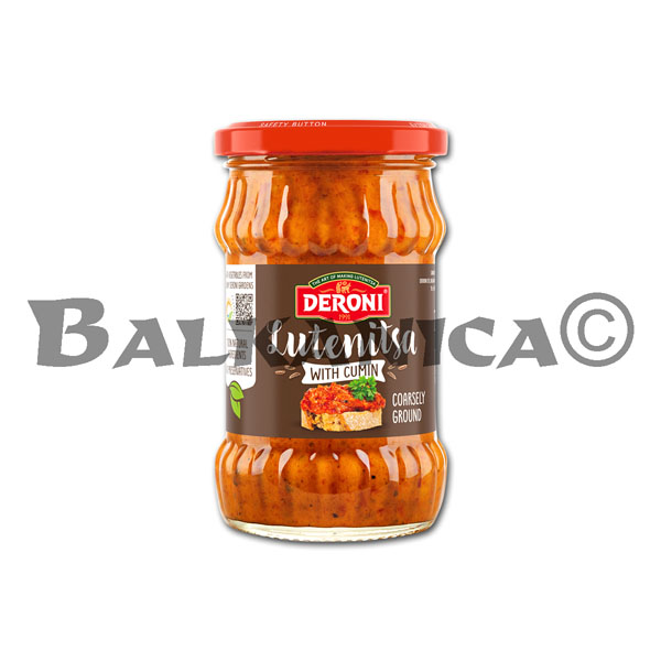 260 Г ЛЮТЕНИЦА С ТМИНОМ КРУПНОГО ПОМОЛА ДЕРОНИ