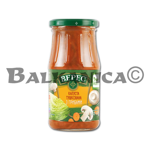 445 G STEWED ZAKUSCA CABBAGE WITH MUSHROOMS VERES